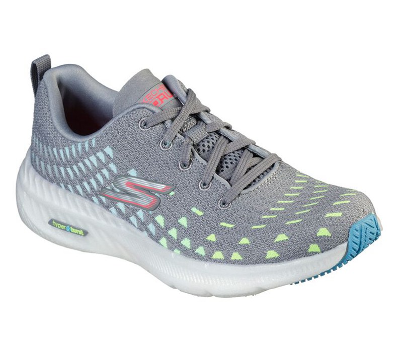 Skechers Dam Grå/Olika Färger Sneakers - Gorun Hyper Burst - Solar View - Sverige (ZMGFK-2834)